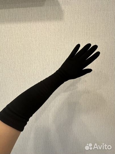 Перчатки длинные новые