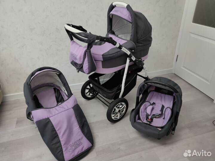 Коляска 3 в 1 Verdi max