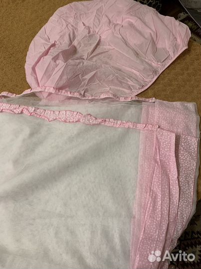 Постельное белье, бортики, одеяла в кроватку 18 шт