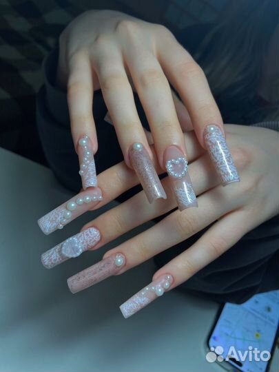 Маникюр, наращивание, дизайн