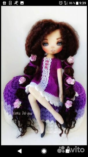 Кукла ручной работы