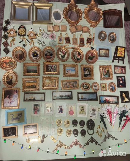 Миниатюра Картины,часы,зеркала