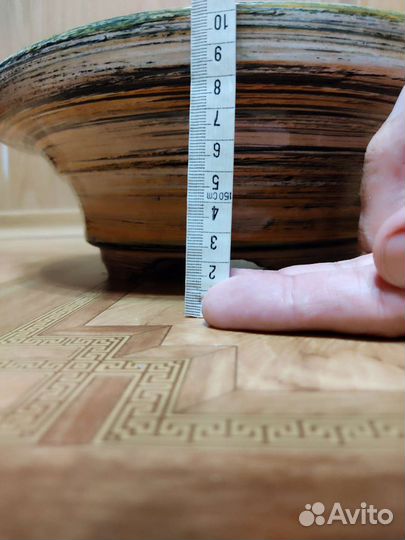 Кашпо для цветов керамическое