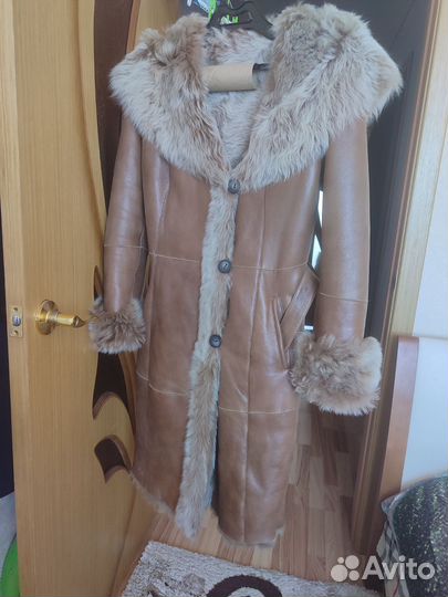 Дубленка натуральная женская 42 44