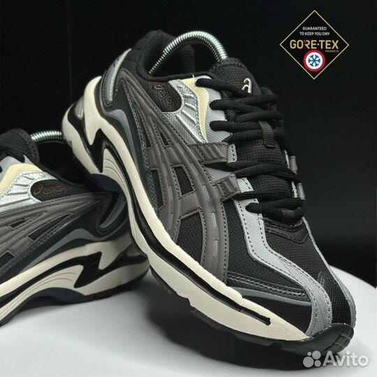 Кроссовки зимние Asics Gel-Preleus black and white