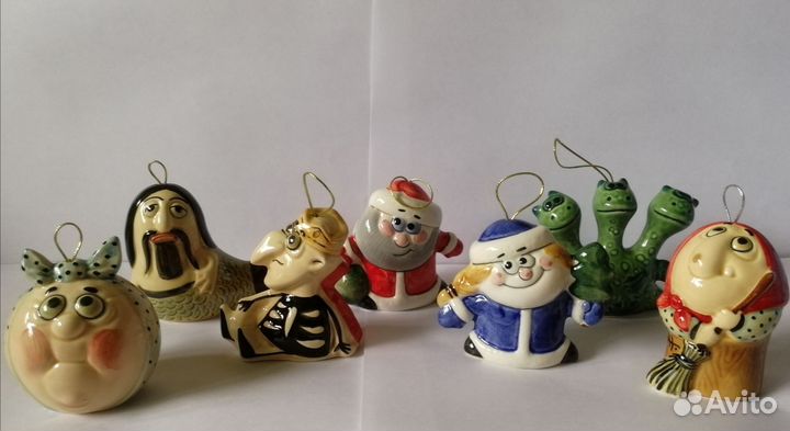 Ёлочные игрушки авторская работа