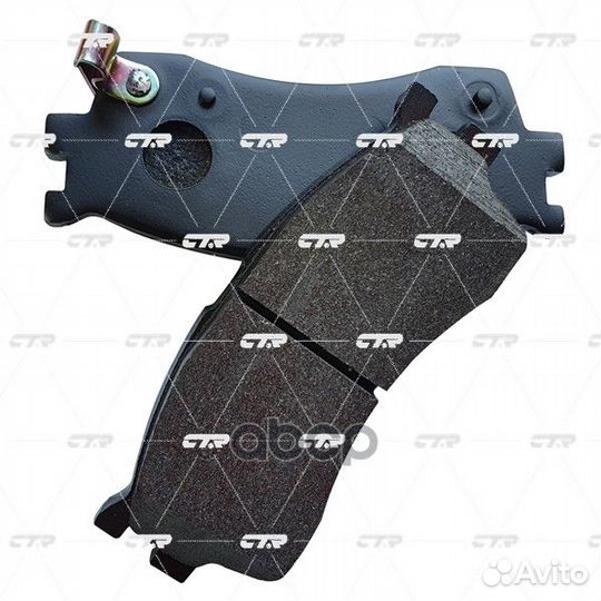 Колодки тормозные дисковые перед GK0515 CTR