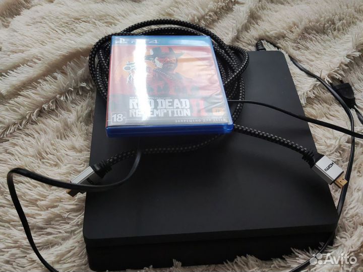 Игровая приставка ps4 slim 500gb