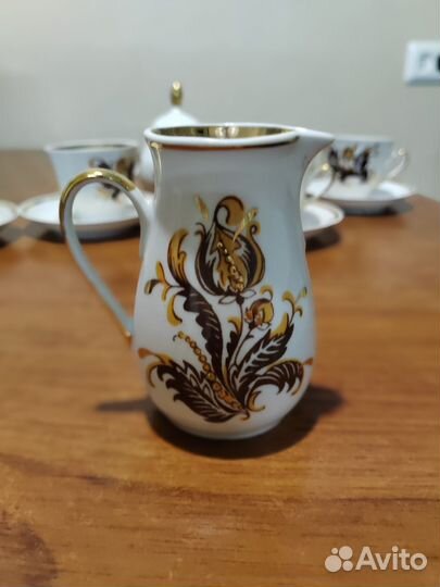 Сервиз кофейный Рижского фарфорового завода RPR