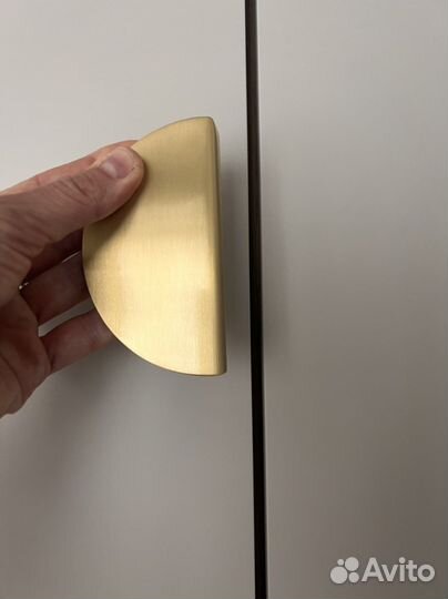 Мебельные ручки латунь