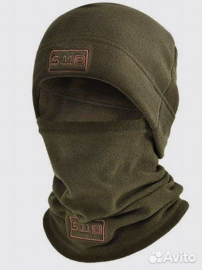 Шапка флисовая +снуд