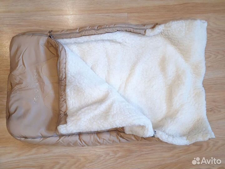 Утеплённый конверт для новорождённых