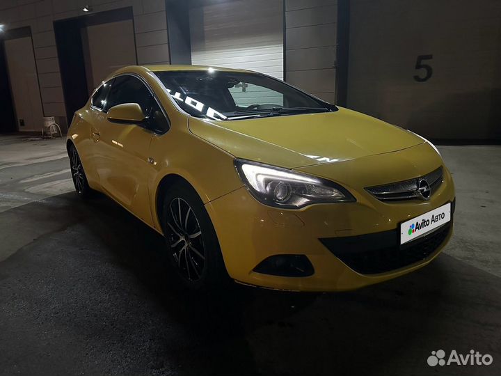 Opel Astra GTC 1.4 AT, 2013, 133 000 км