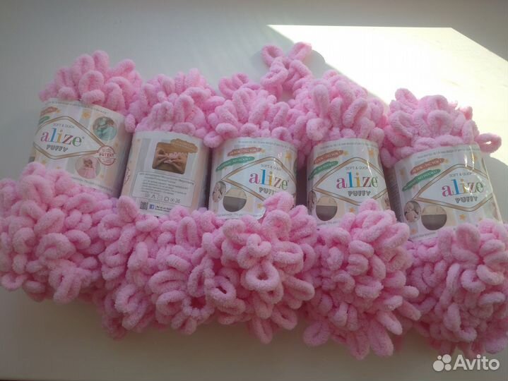 Пряжа alize puffy