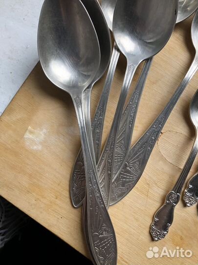 Мельхиоровые ложки СССР