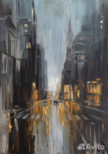 Картина маслом на холсте