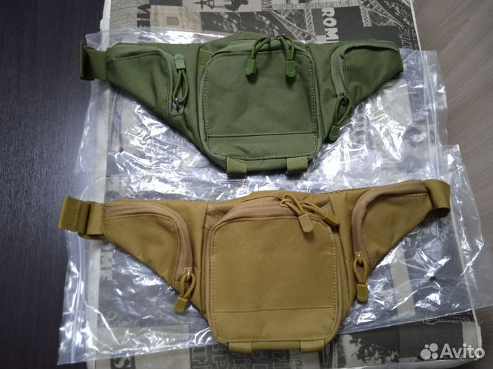 Поясная сумка мужская