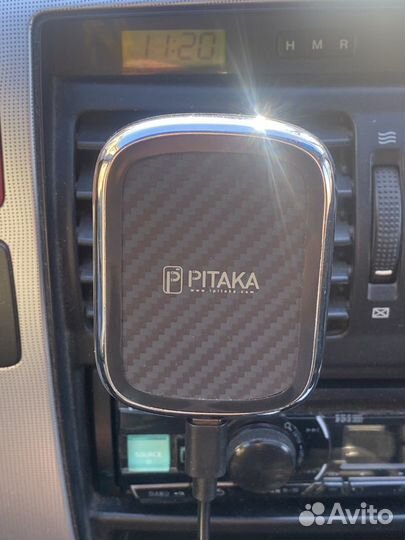 Чехол pitaka iPhone 11 pro и держатель с зарядкой