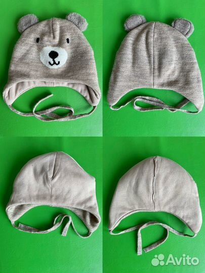 Шапки для мальчика весна 46-48 в ассортименте