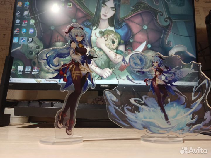 Акриловые фигурки геншин