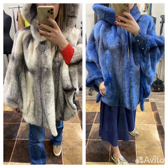 Покраска шуб/перешив