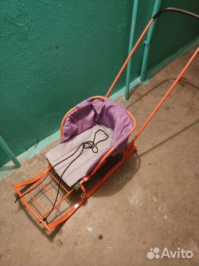 Санки коляска бесплатно