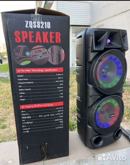 Блютуз колонка большая