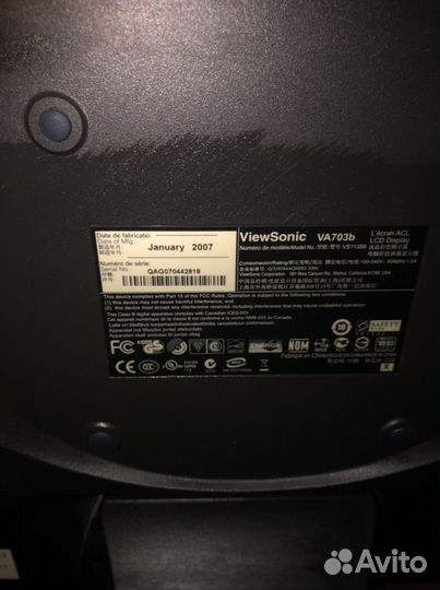 Монитор Viewsonic