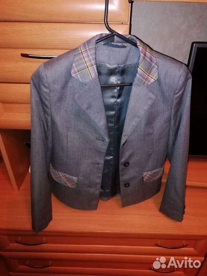 Пиджак для девочки школьный