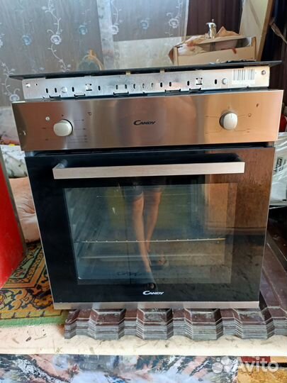 Духовой шкаф и плита электрическая candy