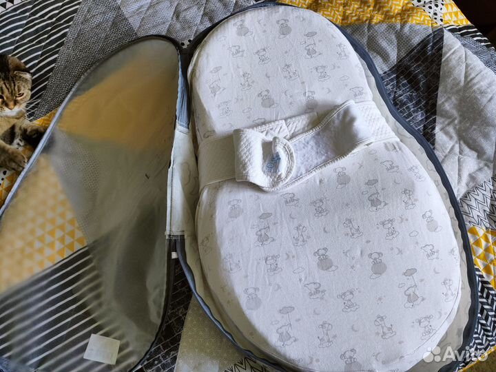 Кокон для новорожденных зевушка