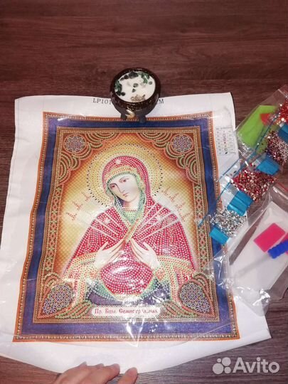 Алмазная мозаика икона