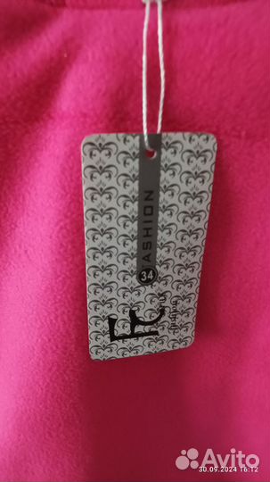 Костюм флисовый розовый детский, 122р