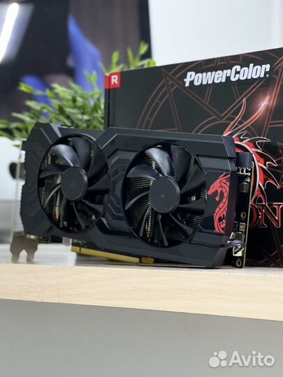 RX 580 8GB 2048sp Powercolor / Пломба, гарантия