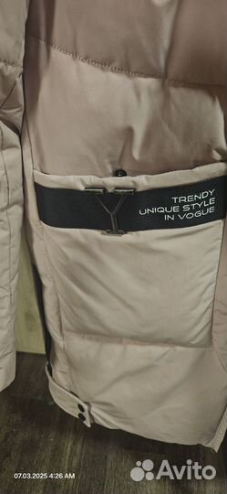 Пуховик зимний женский 42 44