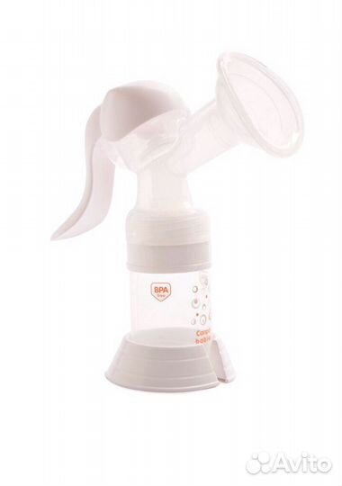Молокоотсос ручной Canpol babies+вкладыши для бюст