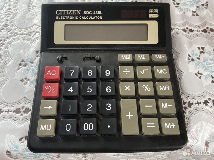 Калькулятор бухгалтерский ситизен