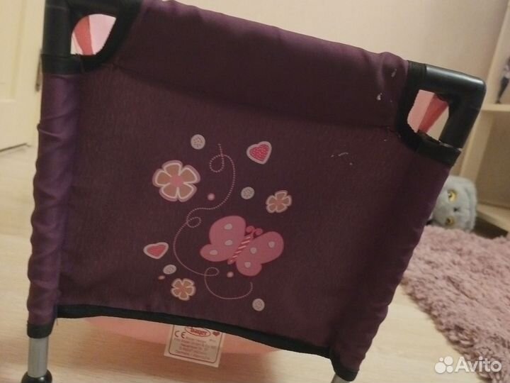 Кровать манеж для кукол