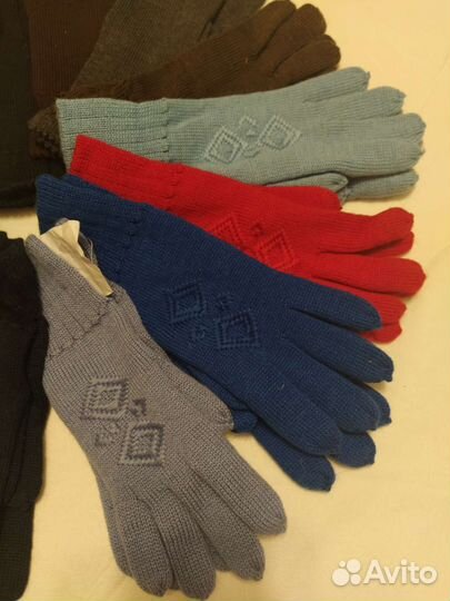 Перчатки теплые
