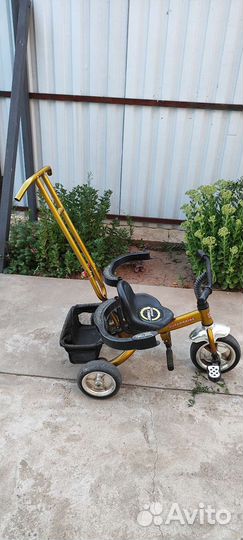 Детский трехколесный велосипед бу