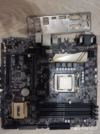 Материнская плата с процессором i5