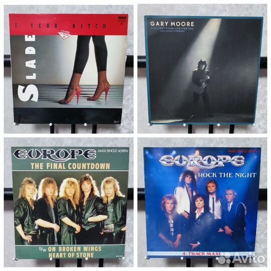 Виниловые пластинки синглы макси-синглы