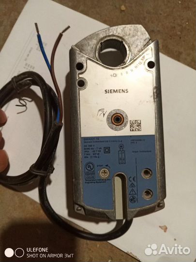 Привод (сервопривод) воздушной заслонки