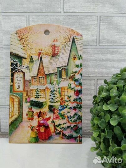 Доска разделочная деревянная