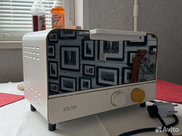 Мини печь электрическая духовка бу solista