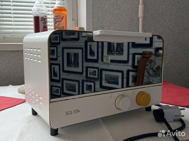 Мини печь электрическая духовка бу solista