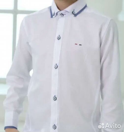 Рубашка с запонками для мальчика