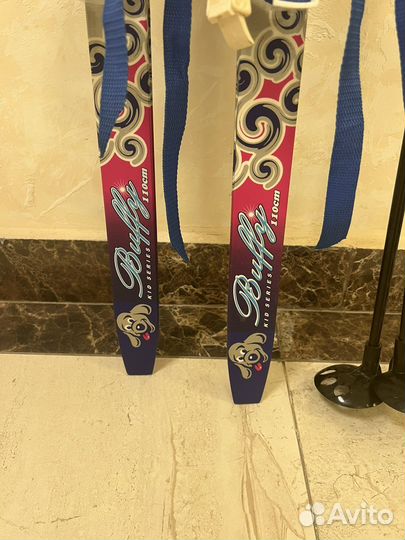 Беговые лыжи детские