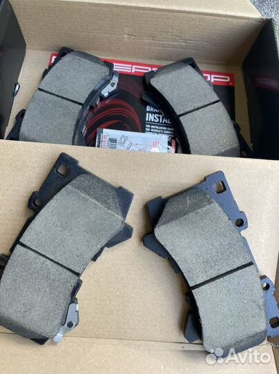 Передние тормозные колодки land cruiser 300