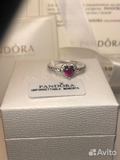 Pandora кольцо 